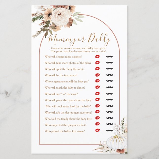 パンプキ素朴ンボホ秋インラブママまたはパパ (正面)