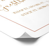 パンプキ素朴ンボホ秋ラブフォトゲストブック ポスター (角)