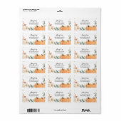 パンプキ素朴ン住所 シール (フルシート)