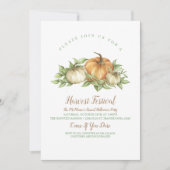 パンプキ素朴ン招待状 招待状 (正面)