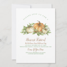 パンプキ素朴ン招待状 招待状