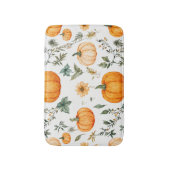 パンプキ素朴ン模様 バスマット (正面縦)