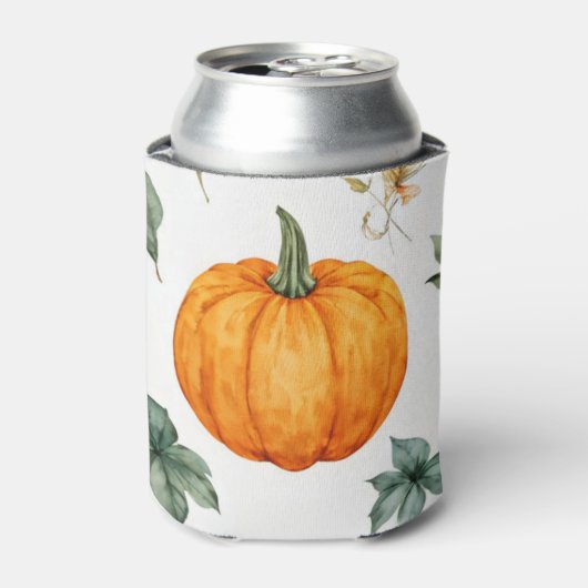 パンプキ素朴ン模様 缶クーラー (缶正面)