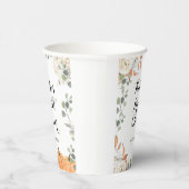 パンプキ素朴ン秋インラブボホフローラ紙カップ 紙コップ (右)