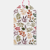 パンプキ素朴ン赤ちゃんシャワーありがとう ギフトタグ (裏面)