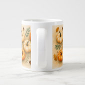 パンプキ素朴ン配置 ジャンボコーヒーマグカップ (裏面)