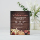 パンプキ素朴ン |ブライダルシャワーの招待 (スタンド正面)