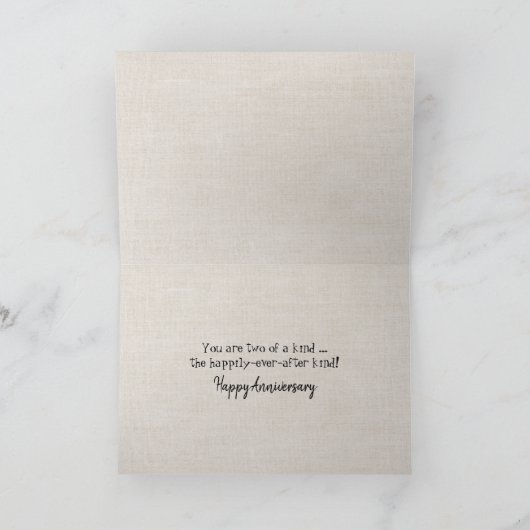 パンプキ結婚ンス記念日 カード (内部)