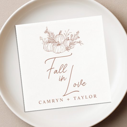 パンプキ結婚ン スタンダードカクテルナプキン