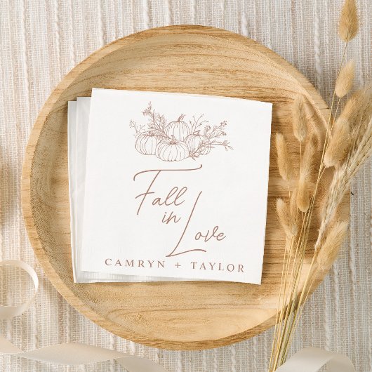 パンプキ結婚ン スタンダードカクテルナプキン