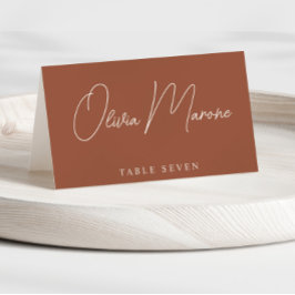 パンプキ結婚ン プレイスカード