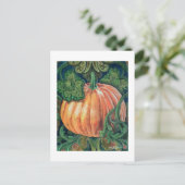パンプキ絵を描ン空白のズ ポストカード (スタンド正面)