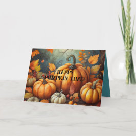 パンプキ考えンの時間のカード カード