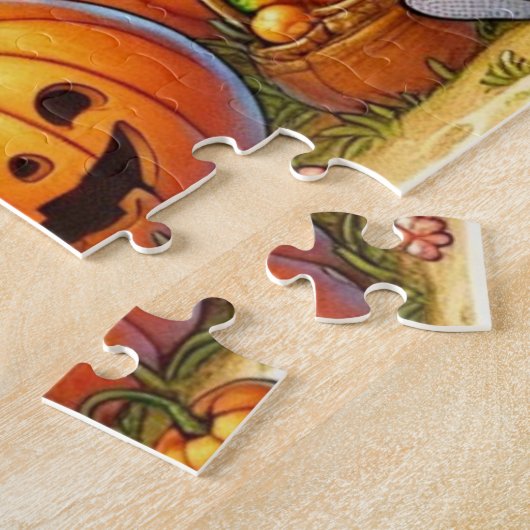 パンプキ遊ン畑の子供たち ジグソーパズル (側面)