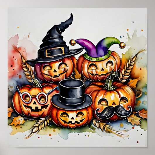 パンプキ間抜けン顔 ポスター (正面)