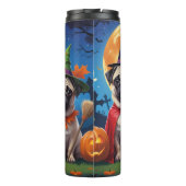 パンプドカボチャおもしろいハロウィン タンブラー (裏面)