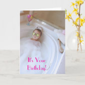 パンプルオアミ誕生日カード カード (黄色い花)