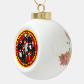 パンプロナ-サンフェルミン セラミックボールオーナメント (右)