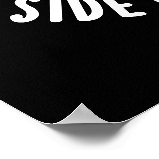 パンプンの反対側で目が覚めおもしろいた ポスター (角)