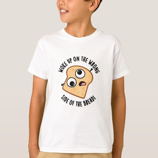 パンプンの反対側で目が覚めおもしろいた Tシャツ (正面)