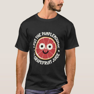 パンプースをグレープフルーツのジュースに入れる – Grapefr Tシャツ
