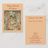 パンプーユアラグジュアリービジネスカード 予約カード (正面/裏面)