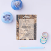 パンベーカリーブティックオープニングフライヤー チラシ (シングル)