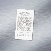 パンベーカリーベイカー磁気名刺 マグネット名刺 (インサイチュ)