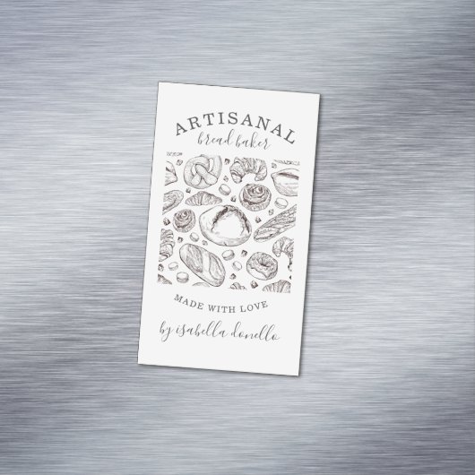 パンベーカリーベイカー磁気名刺 マグネット名刺 (インサイチュ)