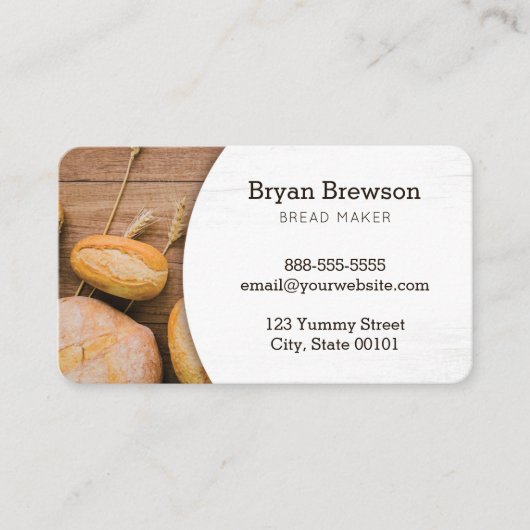 パンベーカリー名刺 名刺 (正面)