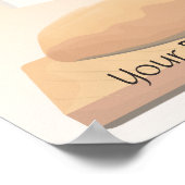 パンベーカリー製品の看板 ポスター (角)