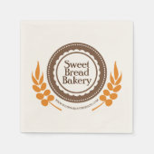 パンベーカリー | 小麦縁ど | ナプキン スタンダードカクテルナプキン (正面)