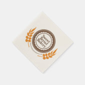 パンベーカリー | 小麦縁ど | ナプキン スタンダードカクテルナプキン (角)