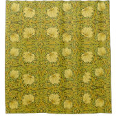 パンペネルウィリアム・モリス模様ヴィンテージフローラ シャワーカーテン (正面)