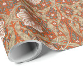 パンペネルウィリアム・モリス – オレンジラッピング紙 ラッピングペーパー (ロールコーナー)