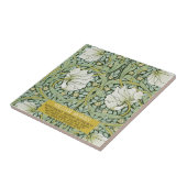 パンペネルデザインバイウィリアム・モリス タイル (側面)