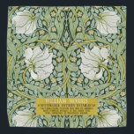 パンペネルデザインバイウィリアム・モリス バンダナ<br><div class="desc">William Morrisの複雑なフローラデザイン、国インスパイア側の自然、庭園、花や植物。クラスアイテム</div>