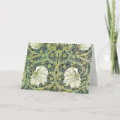 パンペネルフローラウィリアム空白のモリス カード (正面)