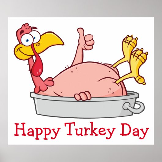 パンポスターで微笑む漫画のトルコ ポスター (正面)