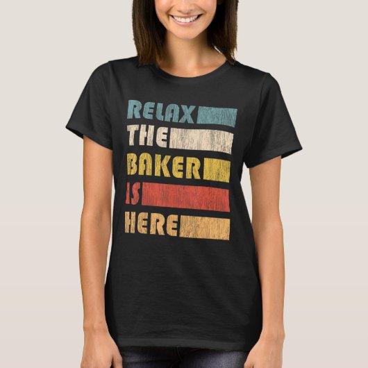 パンリラックスカーはホビーベイカーだ Tシャツ (正面)