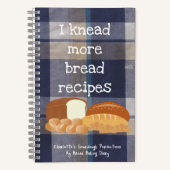パンレシピスパイラルノート ノートブック (正面)