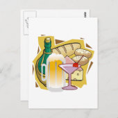 パンワインパーティー ポストカード (正面/裏面)