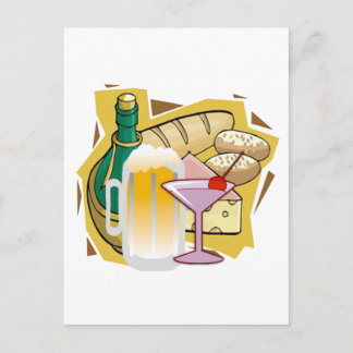 パンワインパーティー ポストカード