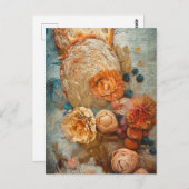 パン一塊 ポストカード (正面/裏面)