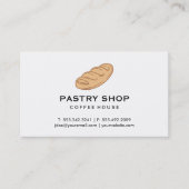 パン一塊 名刺 (正面)