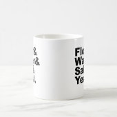 パン作りの四種の神器 | 小麦粉・水・塩・イースト コーヒーマグカップ (中央)
