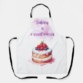 パン作りは甘い科学だ エプロン (正面)