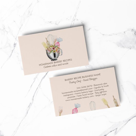 パン作り手工具 名刺