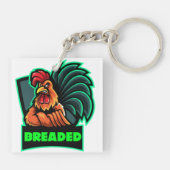 パン入りのルースターキーチェーン キーホルダー (裏面)