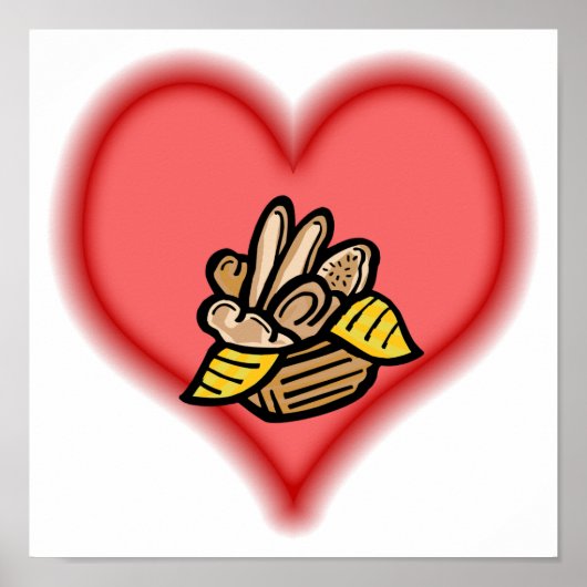 パン入れ ポスター (正面)